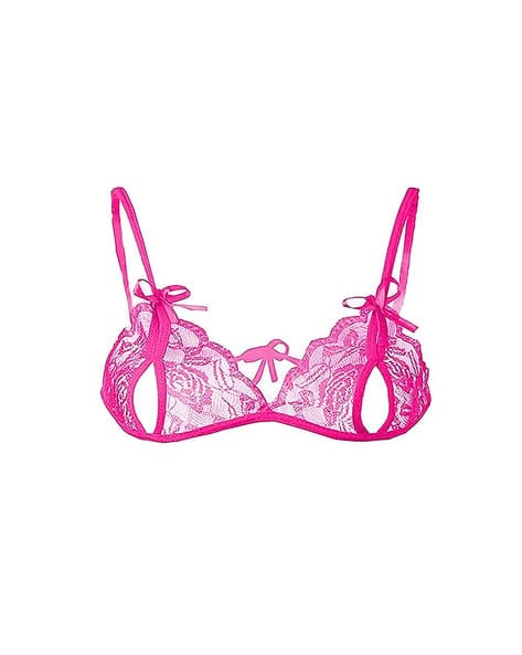 Sufiyana Ámour's Sexy Light Pink Lace Babydoll Lingerie Set