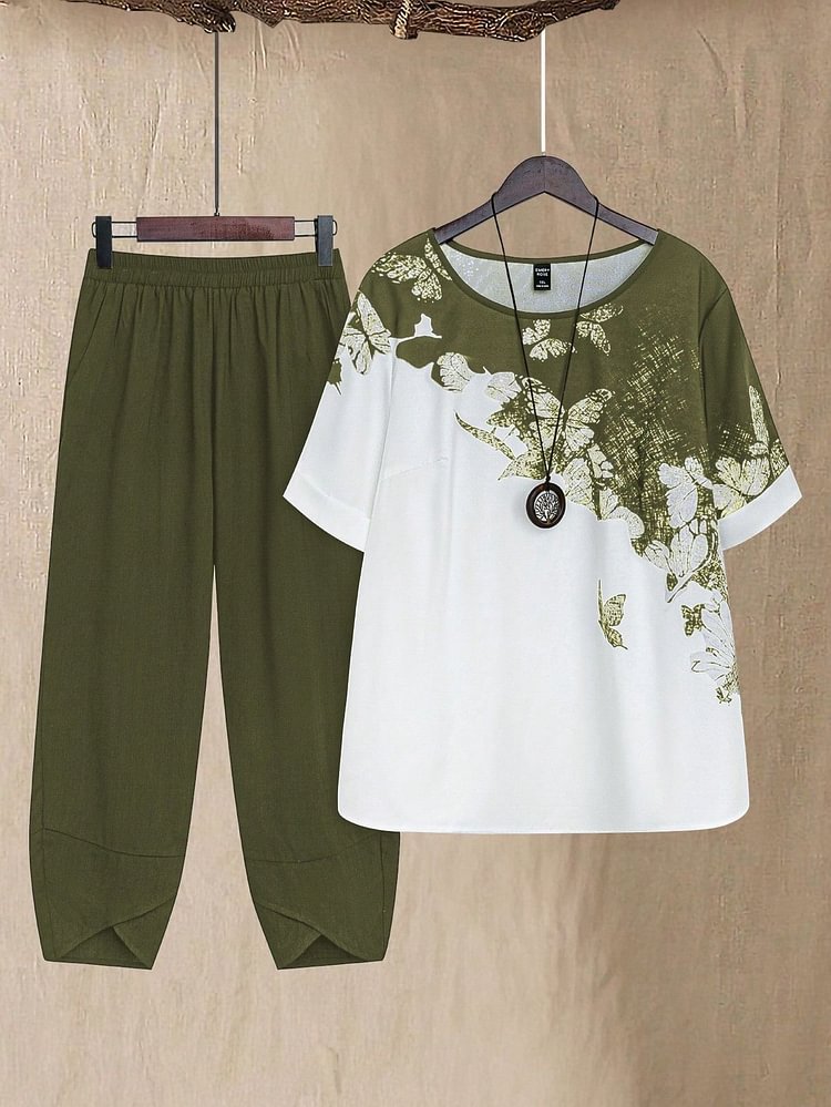 Sufiyana Ámour's White Stylish Pant With Top Set For Women