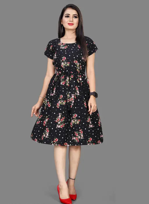 Sufiyana Ámour's Fit and Flare Dress Combo Pack of 2