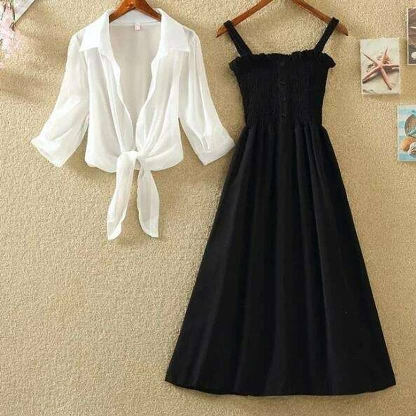 Sufiyana Ámour's Solid Poly Crepe Kurti