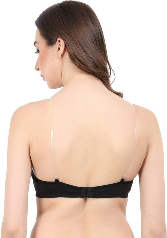 Sufiyana Ámour's Black Cotton Everyday Bra for Females