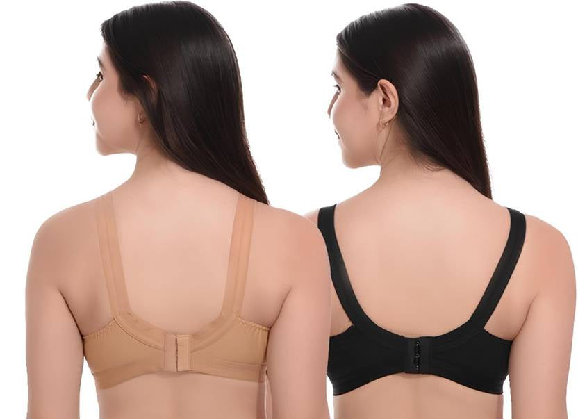 Sufiyana Ámour's Nude and Black Everyday Padded Bra Set