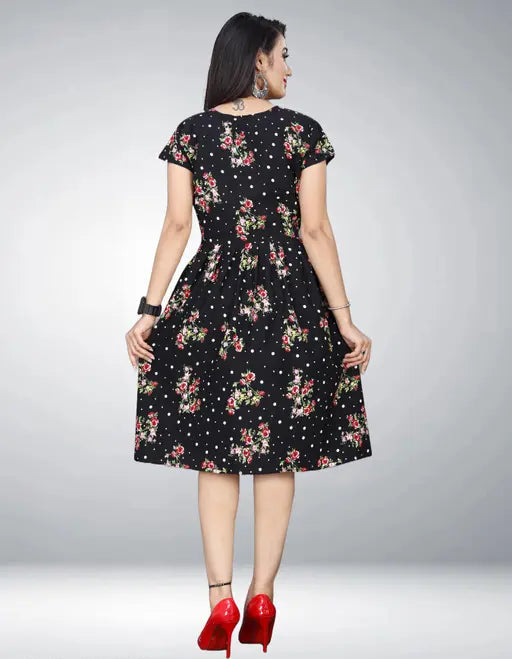 Sufiyana Ámour's Fit and Flare Dress Combo Pack of 2