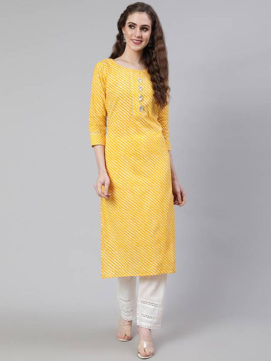 Sufiyana Ámour's Women Lehriya Kurti