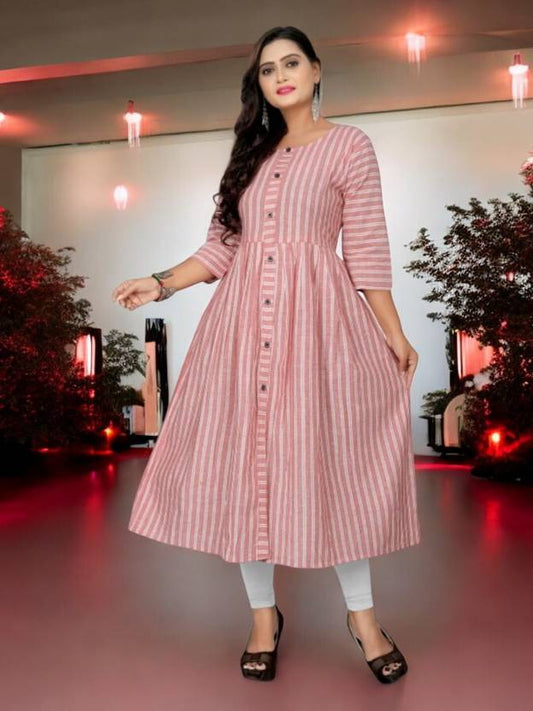 Sufiyana Ámour's Printed Khadi Cotton Kurti