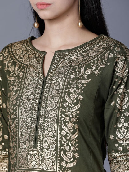 Sufiyana Ámour's Fashionable Cotton Printed Kurti for Females