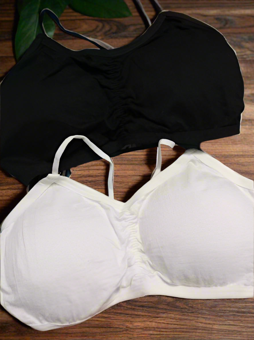 Sufiyana Ámour's Comfy Bralette Pack (2) for Females
