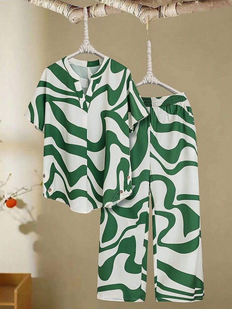 Sufiyana Ámour's White with Multicolored Floral Stylish Pant With Top Set