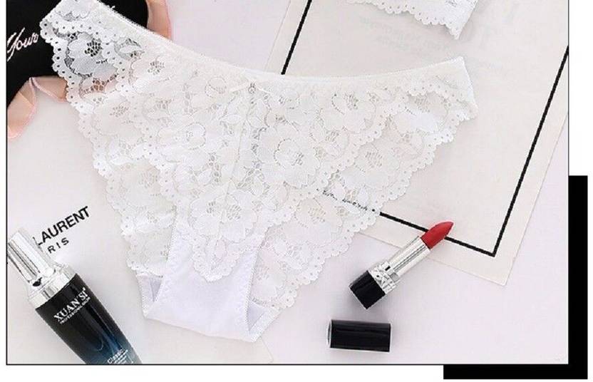 Sufiyana Ámour's Sexy White Lace Push-Up Lingerie Set