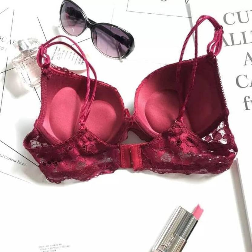 Sufiyana Ámour's Sexy Maroon Floral Lace Honeymoon Lingerie Set