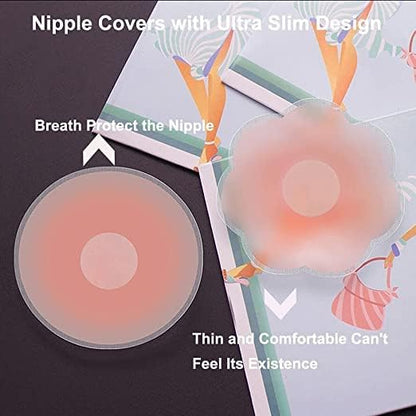 Sufiyana Ámour's Premier Reusable Silicone Nipple Covers (3 Pair) for Females