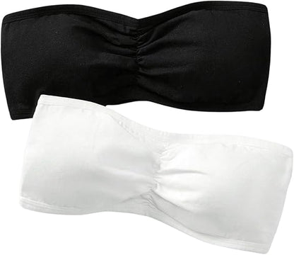 Sufiyana Ámour's Premium Black and White Tube Bra Set for Women