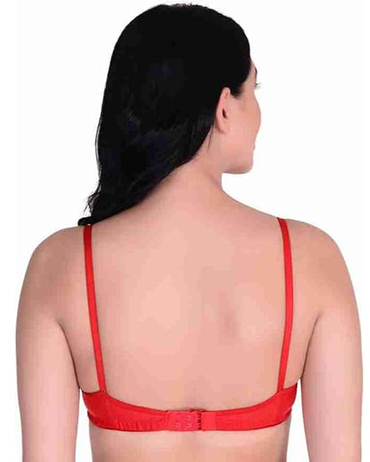 Sufiyana Ámour's Padded Everyday Bra Set in Maroon, Nude, Black, and Blue