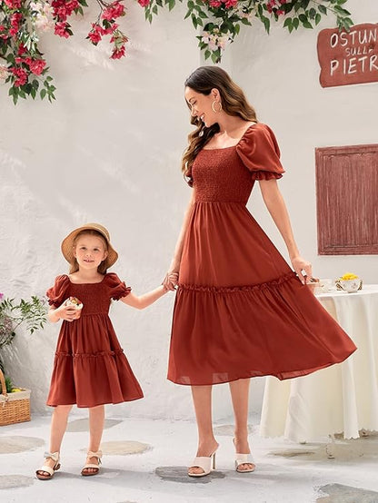 Sufiyana Ámour's Afgani Rich Brown Cotton Dress