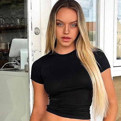 Sufiyana Ámour's Black Polyester Top for Females