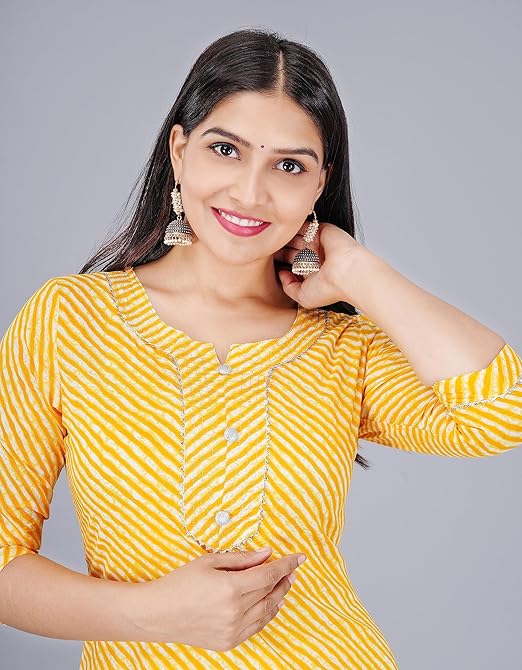 Sufiyana Ámour's Women Lehriya Kurti