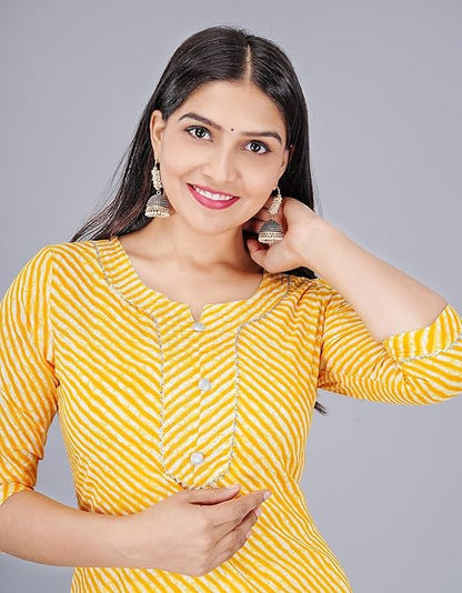 Sufiyana Ámour's Women Lehriya Kurti