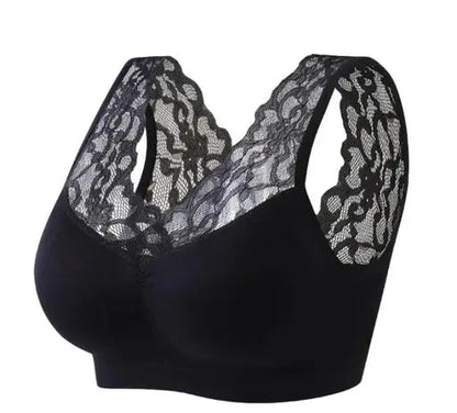 Sufiyana Ámour's Black Full Coverage Bralette for Females