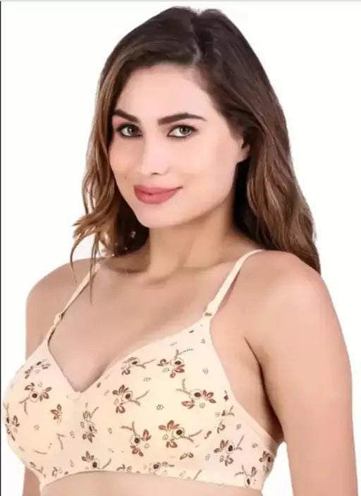Sufiyana Ámour's Sexy Light Pink, Pale Yellow, and light Pink Floral Lingerie