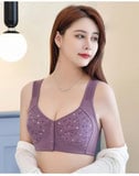 Sufiyana Ámour's 6 Premium Seamless Front Button Women Comfortable Cotton Bra