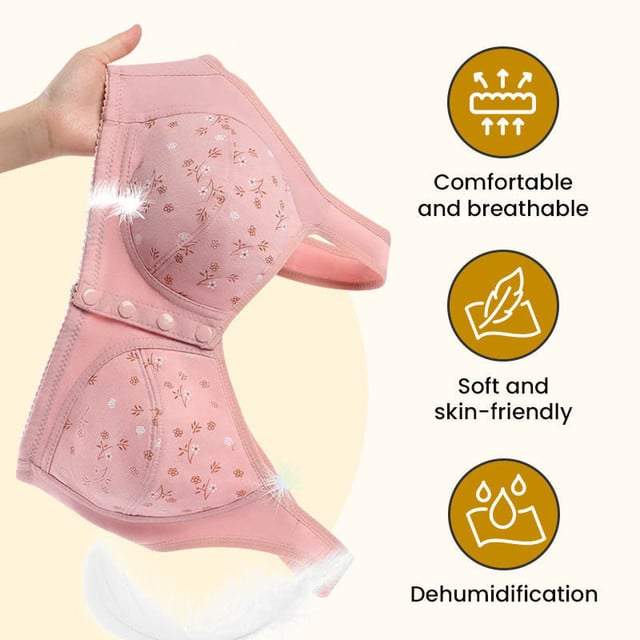 Sufiyana Ámour's 6 Premium Seamless Front Button Women Comfortable Cotton Bra