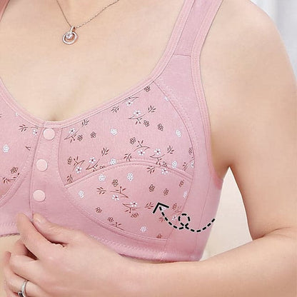 Sufiyana Ámour's 6 Premium Seamless Front Button Women Comfortable Cotton Bra