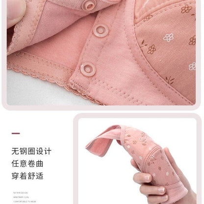 Sufiyana Ámour's 6 Premium Seamless Front Button Women Comfortable Cotton Bra