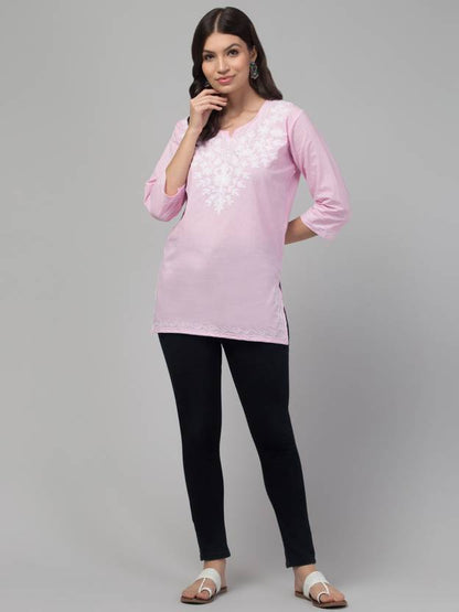 Sufiyana Ámour's Kashmiri Embroidered Short Top