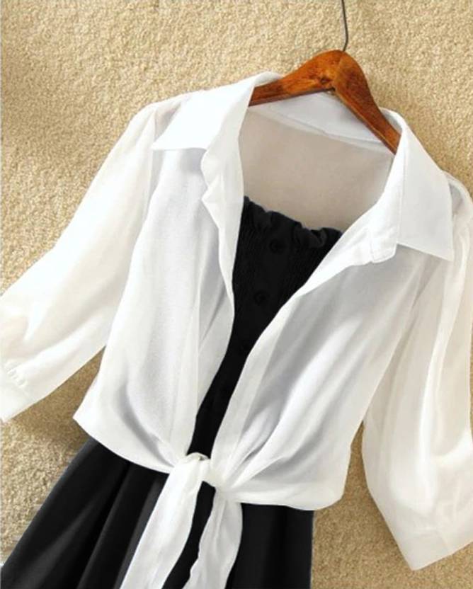 Sufiyana Ámour's Solid Poly Crepe Kurti