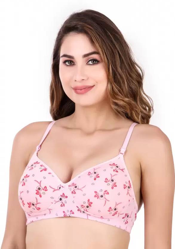 Sufiyana Ámour's Sexy Light Pink, Pale Yellow, and light Pink Floral Lingerie