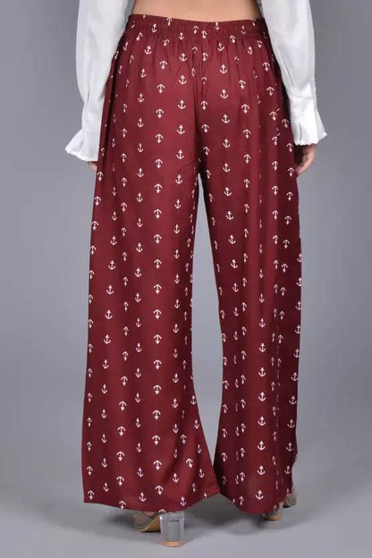 Sufiyana Ámour's Printed Palazzo Set for Females