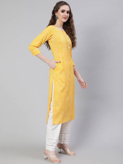 Sufiyana Ámour's Women Lehriya Kurti