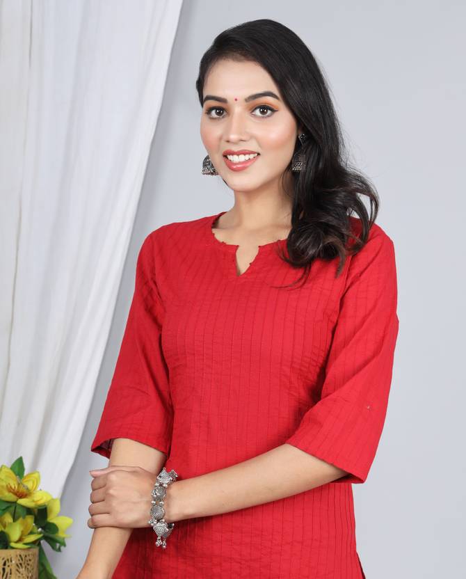 Sufiyana Ámour's Striped Cotton Kurti