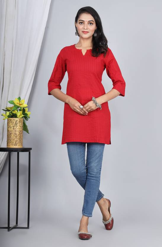 Sufiyana Ámour's Striped Cotton Kurti