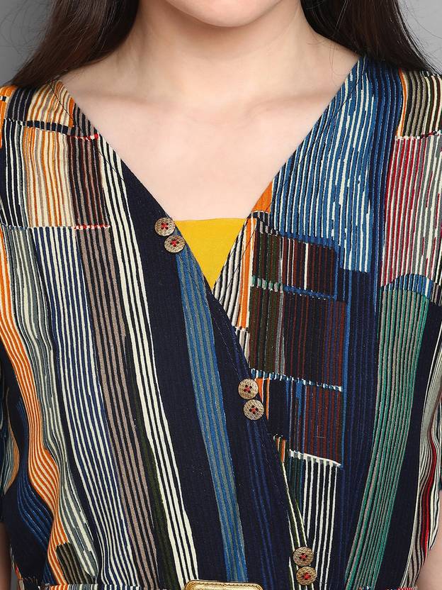 Sufiyana Ámour's Multicolor Rayon Jumpsuit for Females