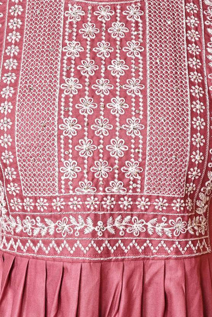 Sufiyana Ámour's Urban Butterfly Cotton Embroidered Kurti