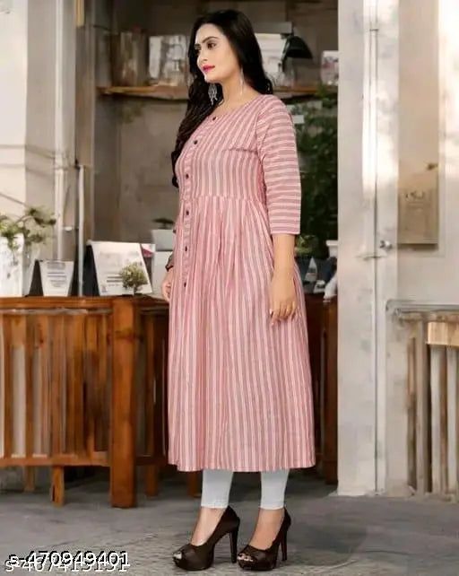 Sufiyana Ámour's Printed Khadi Cotton Kurti